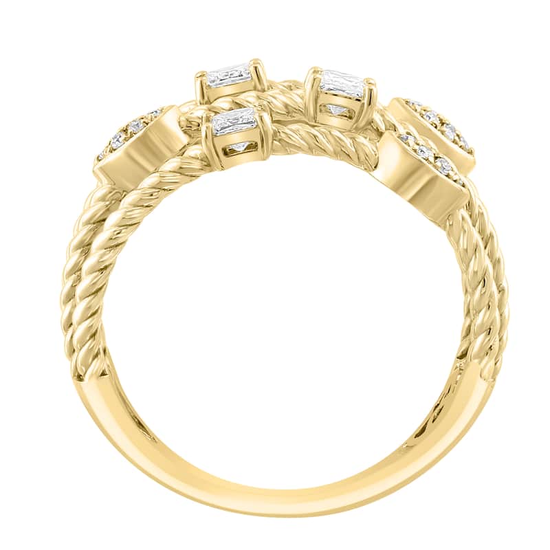 Effy Women's 14K Yellow Gold Diamond Ring
