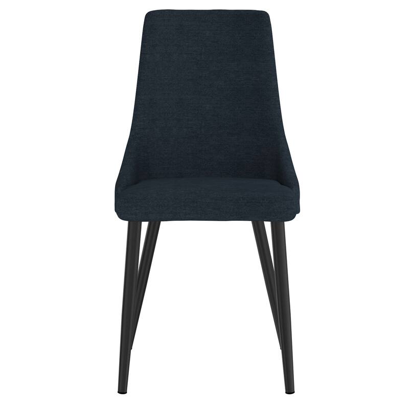 Mid-century Modern Upholstered Side Chairs (Set of 2)