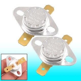 Uxcell 2 X KSD301 Temperature Control Switch Thermostat 80