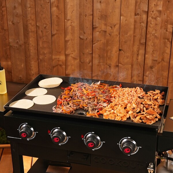 Coleman Cookout Grilling Kit with 4-Burner Propane Gas Griddle