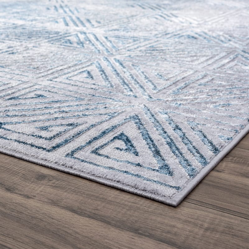 Glory Modern & Contemporary Geometric Indoor Area Rug