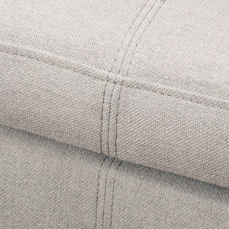 Hayes Upholstered Storage Ottoman Bench by Christopher Knight Home