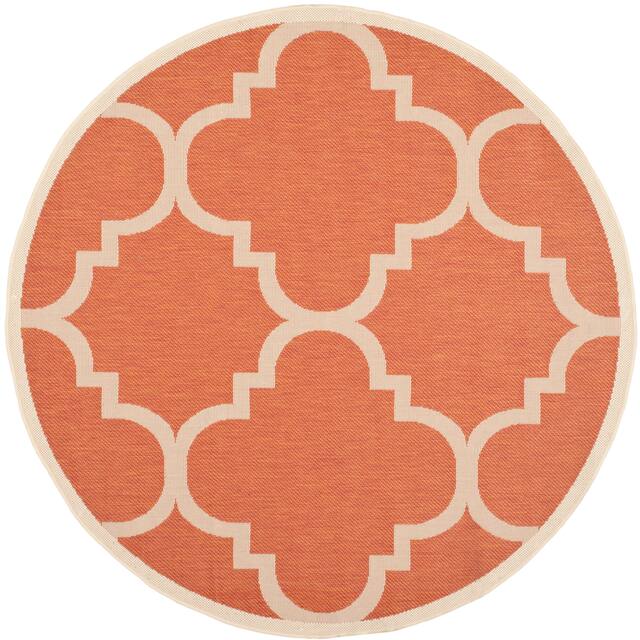SAFAVIEH Courtyard Maryanne Indoor/ Outdoor Waterproof Patio Backyard Rug