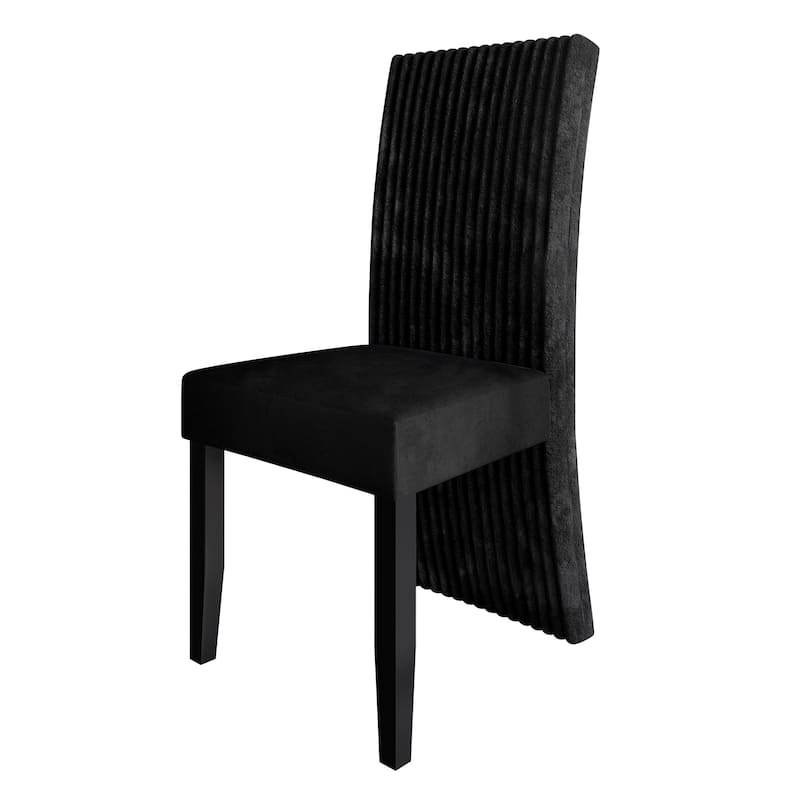 CraftPorch Corduroy Mid-Century Modern 5 Piece Dining Set