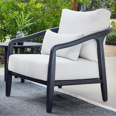 Classic Home Aria Teak Outdoor Accent Chair