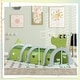 preview thumbnail 4 of 7, Qaba Kids Play Tunnel, Toddler Tunnel for Kids to Crawl , Crocodile Design Tunnel for Indoor or Outdoor Playground, Green