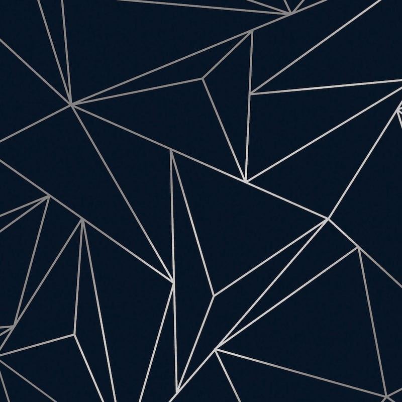 NEXT Scatter Geo Navy Wallpaper