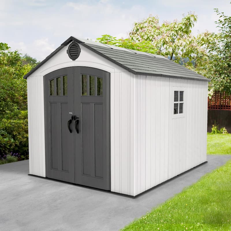 Lifetime Classic 8 Ft. x 10 Ft. Outdoor Storage Shed (60469)