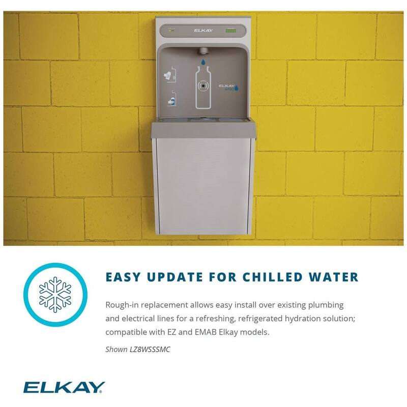 Elkay EZH2O 8GPH Surface Mounted Hands Free Bottle Filling Station