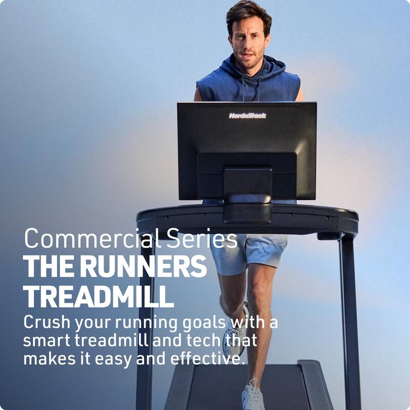 NordicTrack Commercial 2450 Treadmill with 24" Pivoting Touchscreen; Perfect for All Fitness Levels