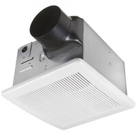 American Imaginations 32W 120V 90CFM Bathroom Exhaust Fan In White ...