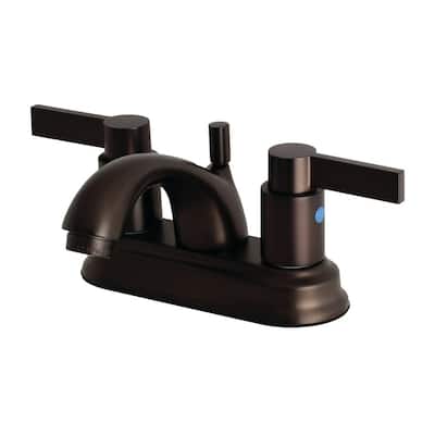 Kingston Brass NuvoFusion 1.2 GPM Centerset Bathroom Faucet with