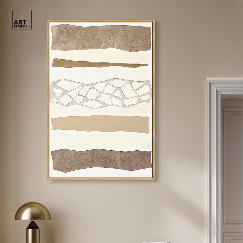 Relief Rifts I Canvas by Art Remedy