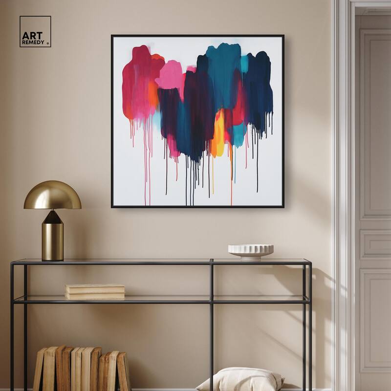 Glacier Color Glide Canvas by Art Remedy