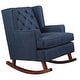 preview thumbnail 5 of 12, Abbyson Thatcher Fabric Rocker Chair
