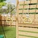 preview thumbnail 12 of 13, 8-in-1 Cedar Wood Outdoor Playset for Backyard, Kids Swing Set with Climbing Wall, Monkey Bars, Basketball Hoop & Sand Box