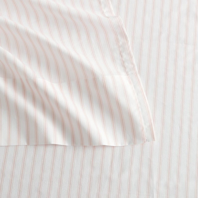 Martha Stewart Printed Cotton Percale Sheet Set