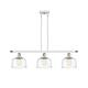 Option White and Polished Chrome / Clear Deco Swirl