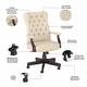 preview thumbnail 7 of 55, Key West High Back Tufted Office Chair with Arms by Bush Furniture