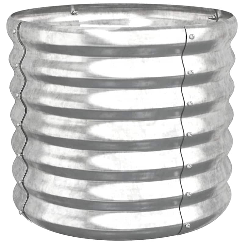 vidaXL Garden Planter Powder-coated Steel Raised Garden Bed Multi Colors/Sizes
