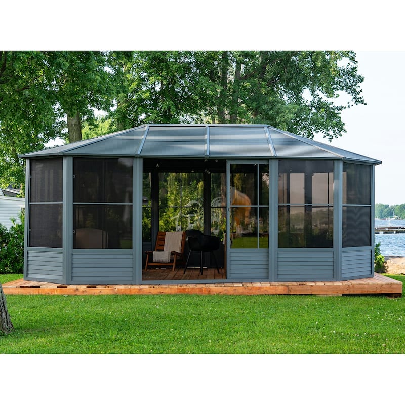 Florence - Solarium 12x18 Metal Roof