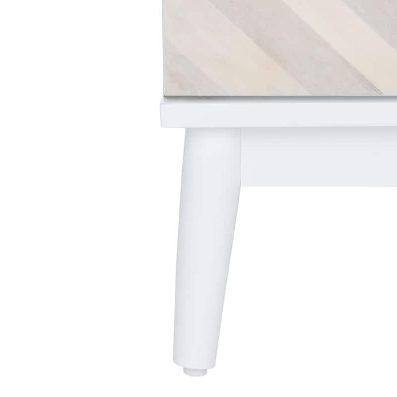 SAFAVIEH Cydney 2-Drawer Patterned Nightstand