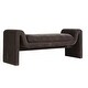 preview thumbnail 5 of 4, Uttermost Manson Modern Charcoal Bench