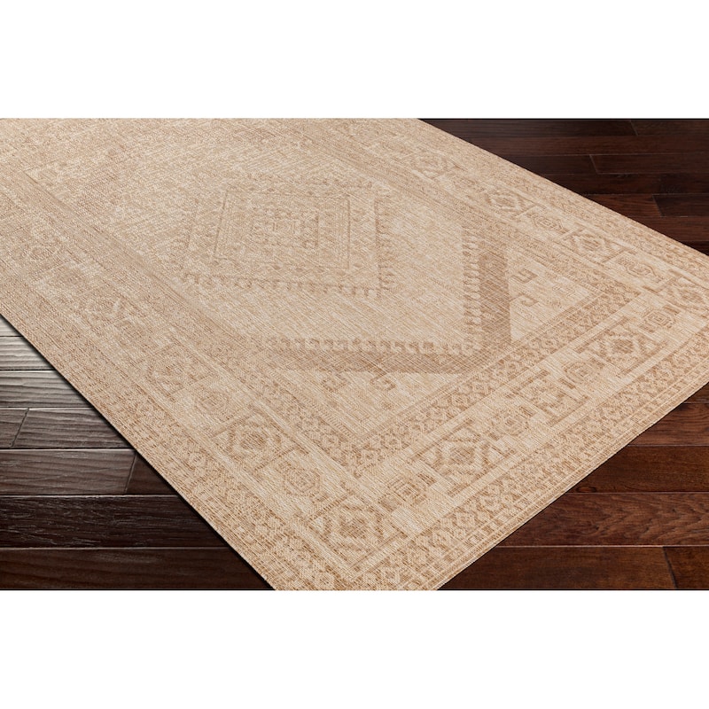 Livabliss Kelia Global Medallion Indoor/ Outdoor Area Rug
