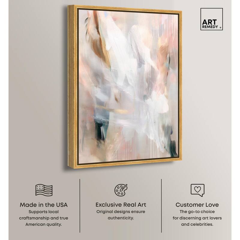Drifting Colors I Canvas by Art Remedy