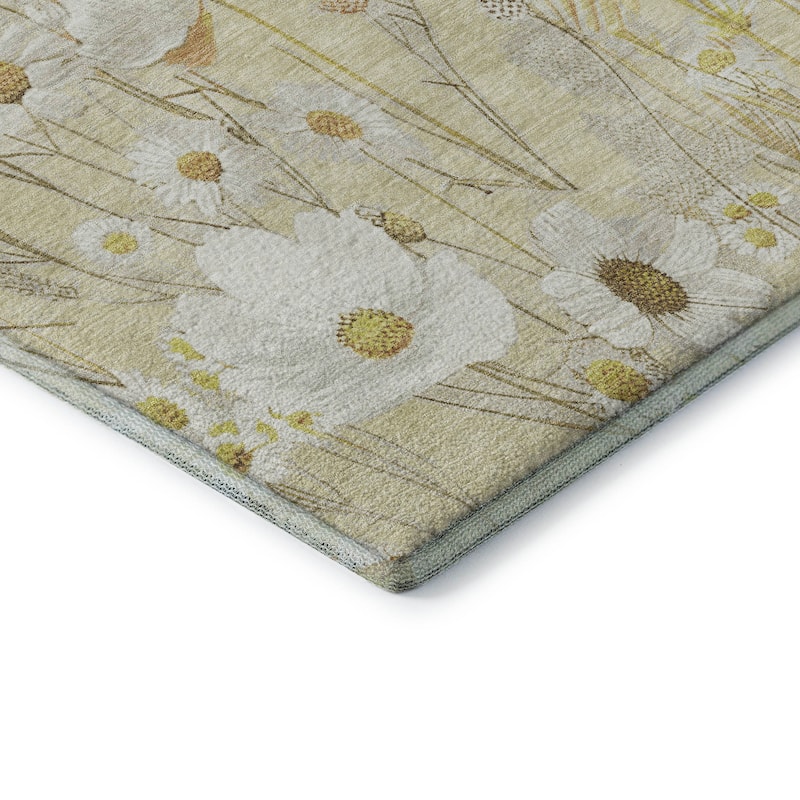 Premium Washable Super Soft Floral Mayfield Rug