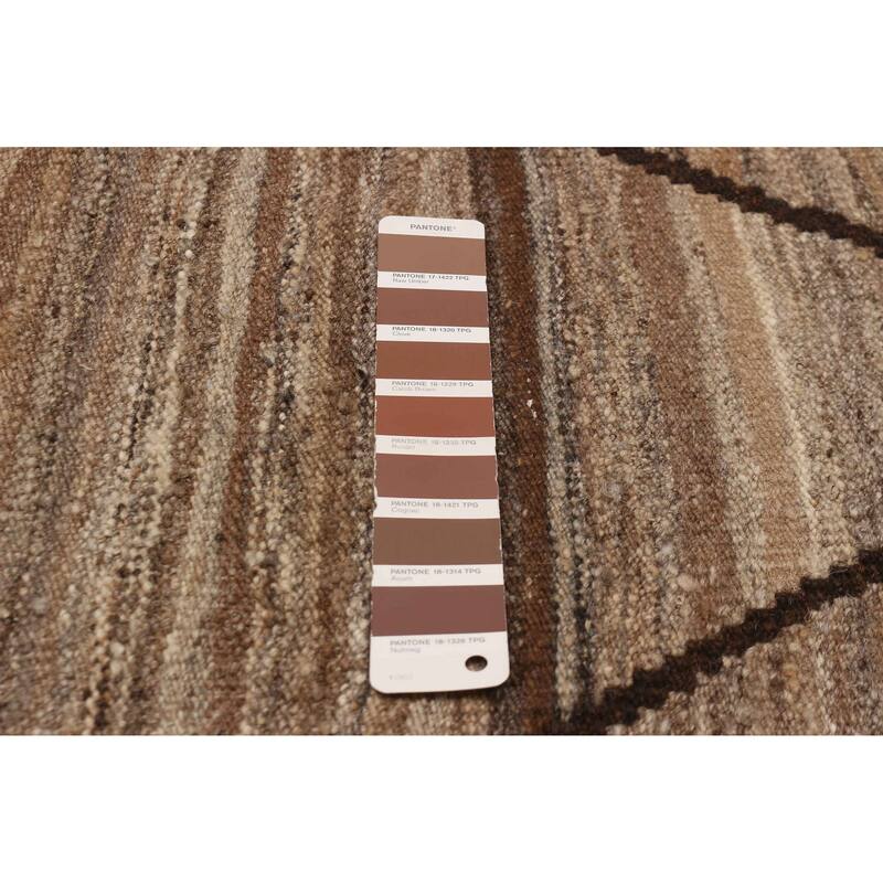 Sivas Brown Kilim 6'9" x 9'9" - 6'9 x 9'9