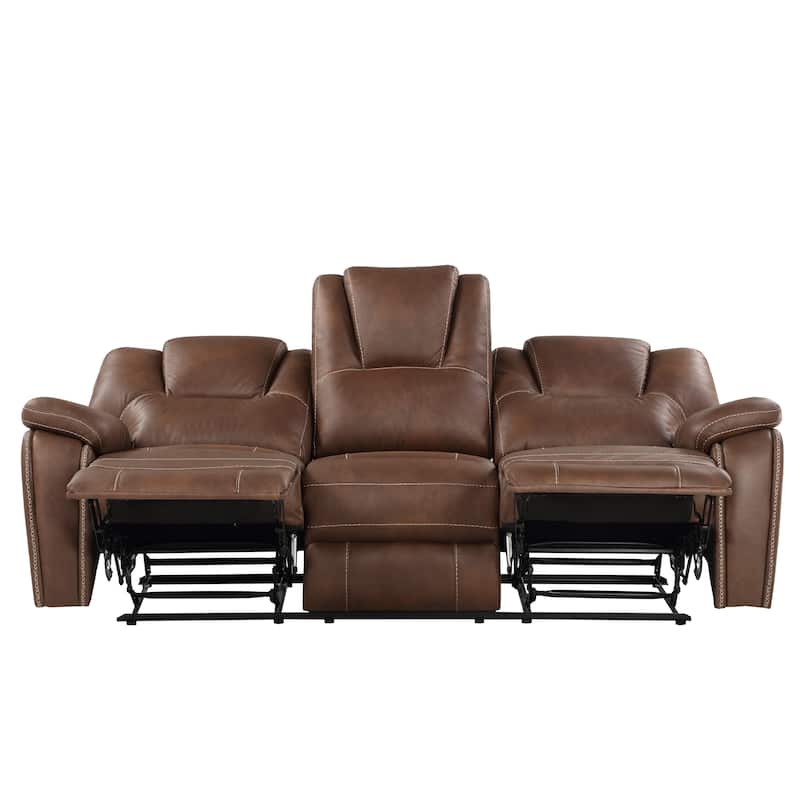 Steve Silver Kameryn Faux Leather Reclining 3-Piece Set