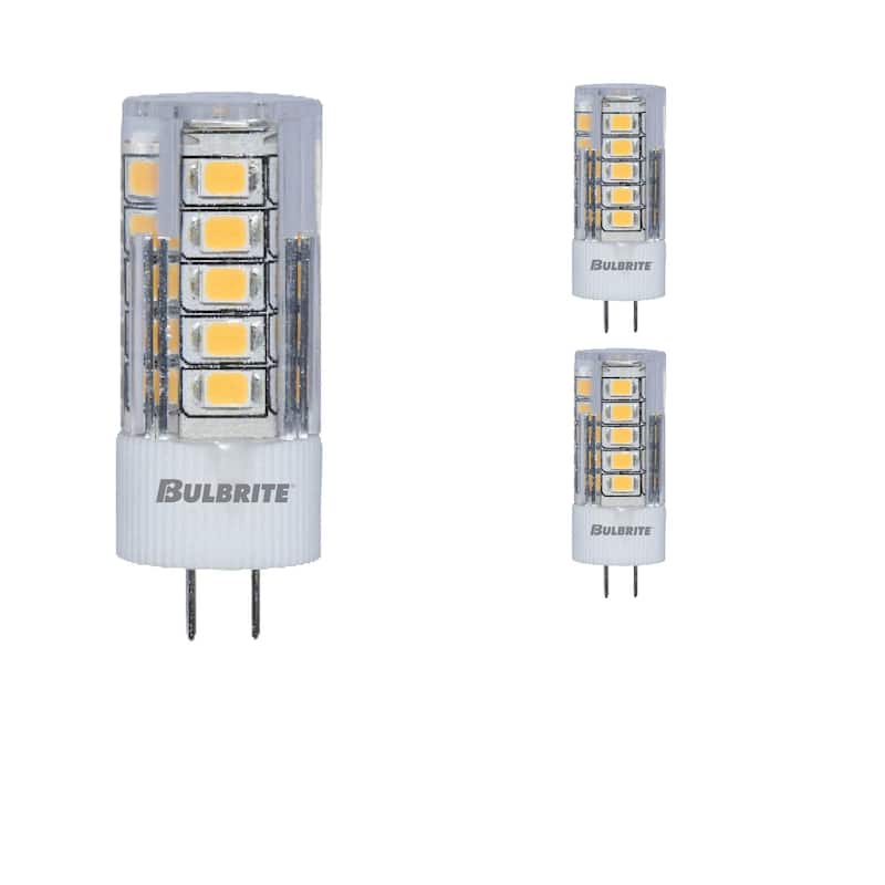 Bulbrite Pack of (3) Clear Mini JC Bi-Pin (G4) LED Bulb