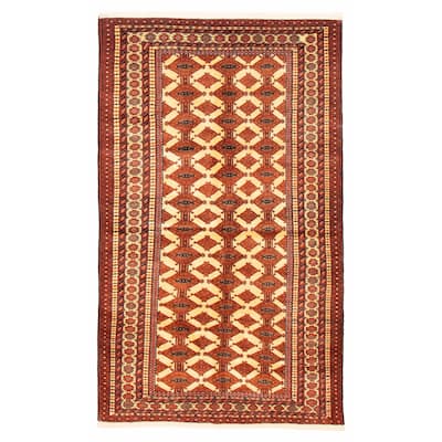 Teimani Cream Rug 3'10" x 6'6" - 3'10 x 6'6