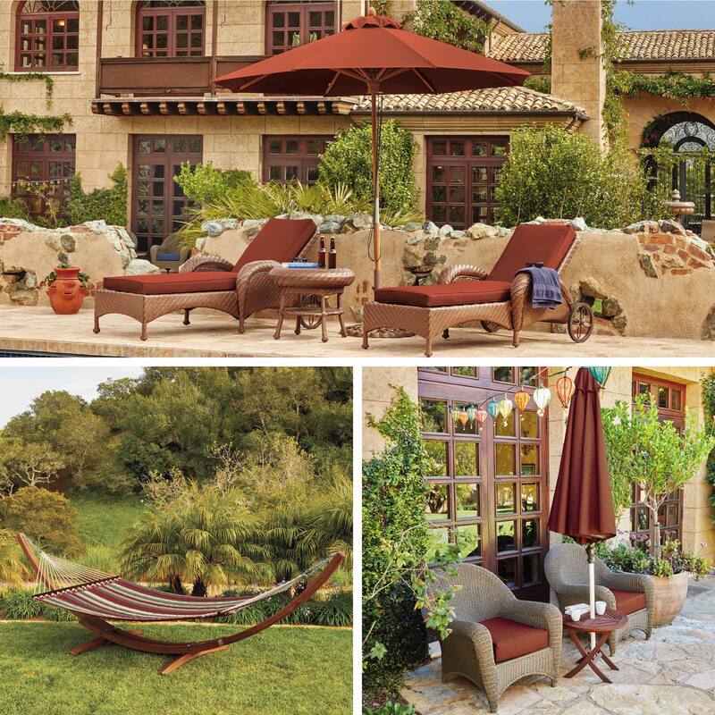 Classic Accessories Montlake Water-Resistant 17 x 17 x 3 Inch Patio Seat Cushion