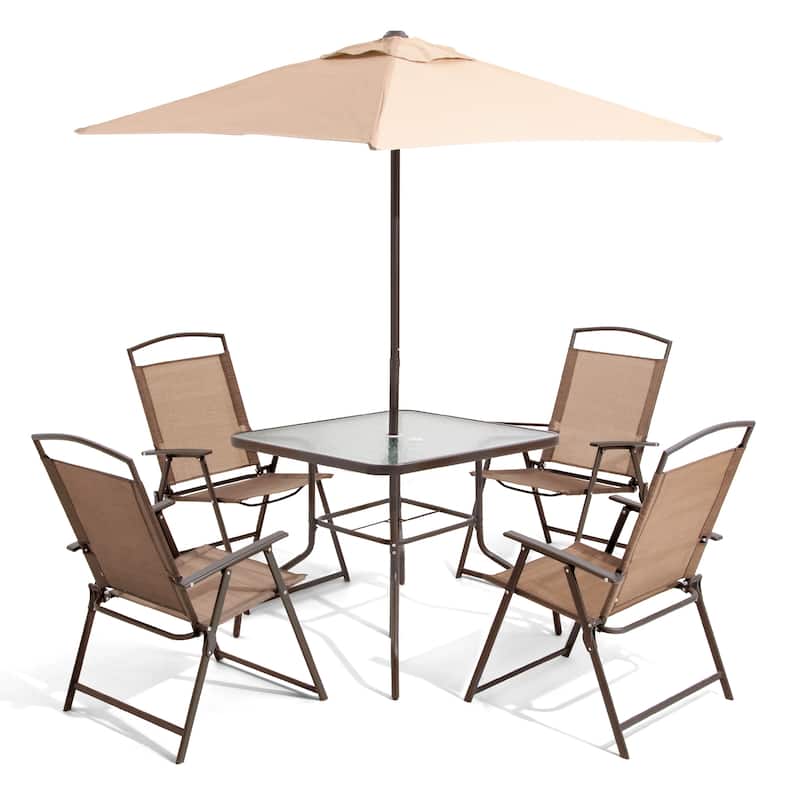 VredHom Outdoor 6-Piece Patio Dinning Set - N/A