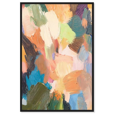 Chromatic Surge III Canvas by Art Remedy