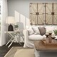 preview thumbnail 5 of 24, White Wood Distressed Foldable Tray Top Boat Accent Table with Oar Leg