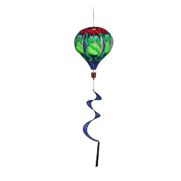 55 in. Jumping Frog Burlap Balloon Wind Spinner - Bed Bath & Beyond ...