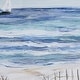 preview thumbnail 5 of 5, StyleCraft Beach Front - Set of 4 Printed Framed Canvas Wall Art