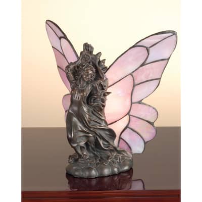 Meyda Tiffany Butterfly Fairy Tiffany Single Light Specialty Table