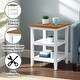 preview thumbnail 15 of 24, Convenience Concepts Tribeca End Table with Shelves