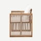 preview thumbnail 16 of 39, Christopher Knight Home - Modern Outdoor Acacia Wood Dining Set with Cushions and Handwoven Rope Chairs