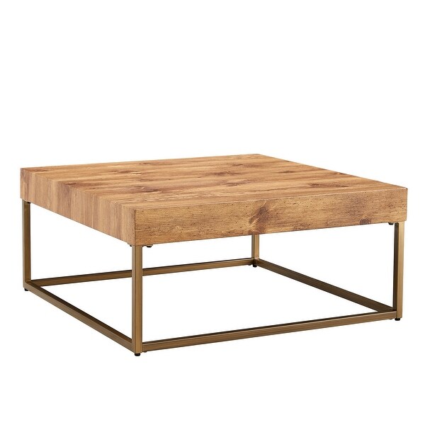 Versatile Coffee Table Square Dining Table Wood Desktop Center