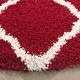 preview thumbnail 53 of 145, SAFAVIEH Hudson Shag Ariola Trellis 2-inch Thick Rug