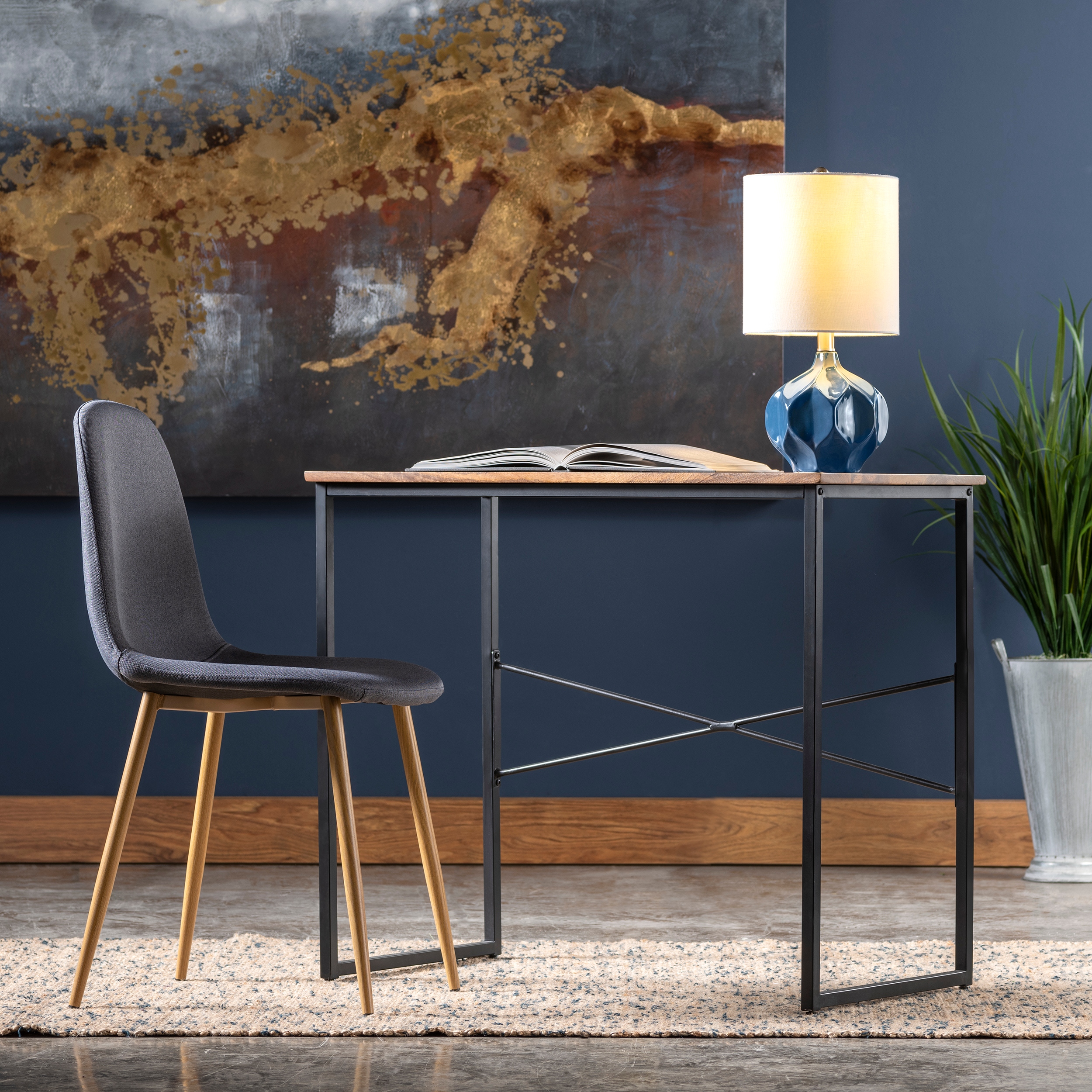 Mango wood desk chair deals