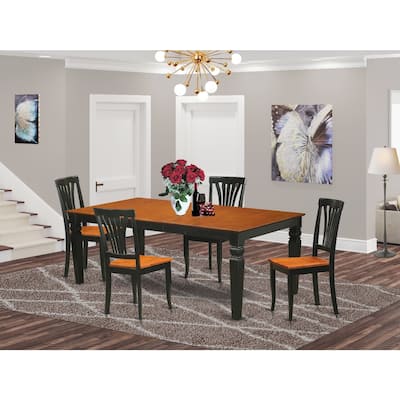 Victorian Dining Set - 9 Piece Table & Chair Set - Elegant Kitchen Furniture
