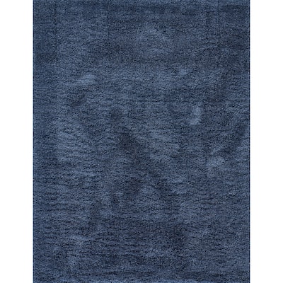 Novogratz by Momeni Nola Shag Magnolia Solid Color Shag Rug