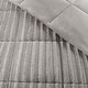 preview thumbnail 19 of 24, Madison Park York Faux Fur Comforter Mini Set