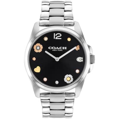 Coach Women's Greyson Black Dial Watch - 14504024 - 6 (36)